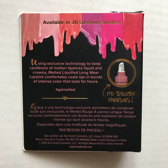 ❌SOLD❌ Too Faced Melted Lipstick - Picture 5 of 5